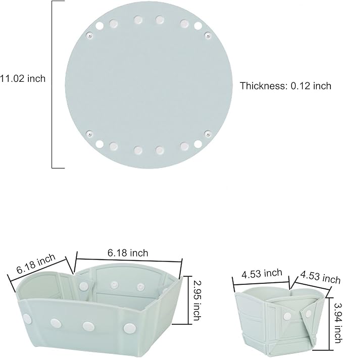 Camping Bowl Collapsible Silicone Bowl Portable Camping Tableware Folding Picnic Bowl for Travel Camping Fridge Food Storage