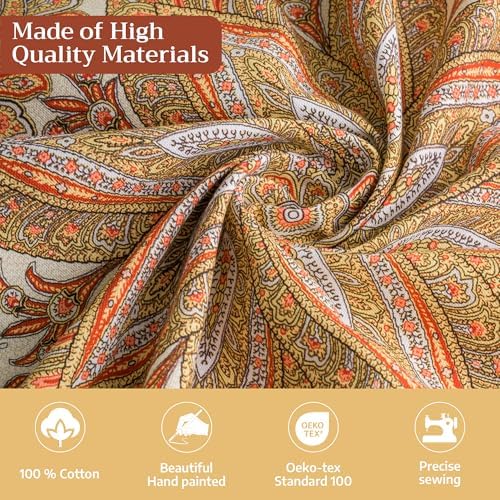 Maison d' Hermine Table Cloth Square Table Reusable 100% Cotton 54"x54" - Image 3