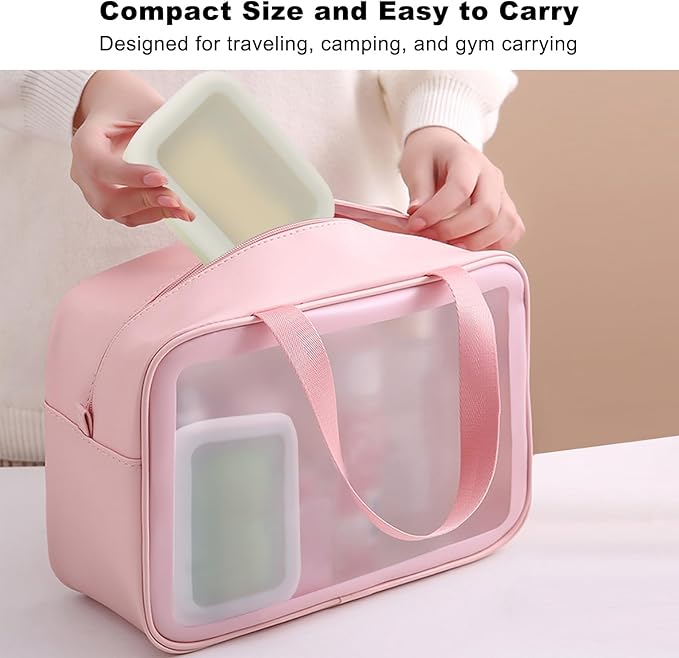 Travel Soap Case, Leak Proof Travel Soap Container, Silicone Soap Box with Drainage Layer, Shatterproof Soap Holder for Travel, Camping, Gym (Green, Regular)