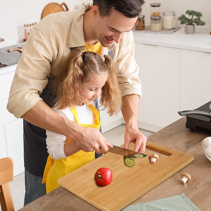 Christmas Birthday Gifts for Dad from Daughter Son, Dad Cutting Board for New Bonus Dad, Stepdad, Daddy, Father, Best Dad Gifts, Unique Grilling Gifts for Dad Who Wants Nothing, Father in Law Gift