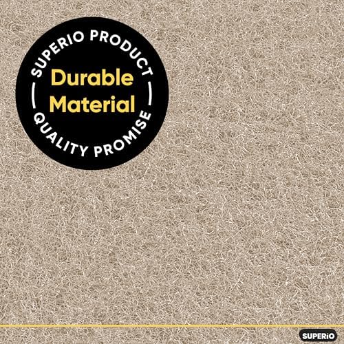 Natural Scouring Pad Non-Scratch Sisal Plant Based Scrubber Cleaning Scrub Pads, Eco-Friendly Reusable Kitchen Scrubbing Pad Pack of 33, by Superio - Image 3