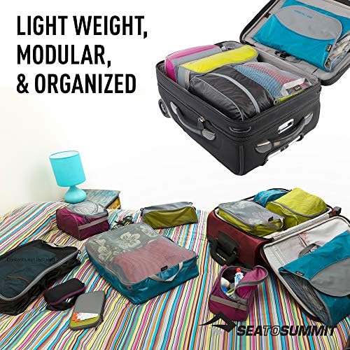 Sea to Summit Clear Zip Pouch with Travel Bottles, TSA Toiletry Kit - Image 4