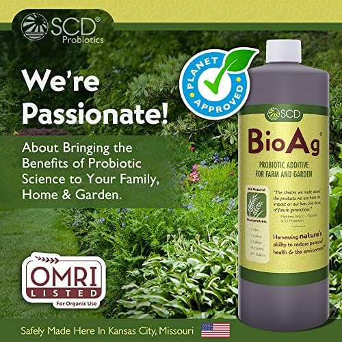 SCD Probiotics BioAg Organic Farm & Garden Soil Builder Microbes, 1 Liter - Image 5