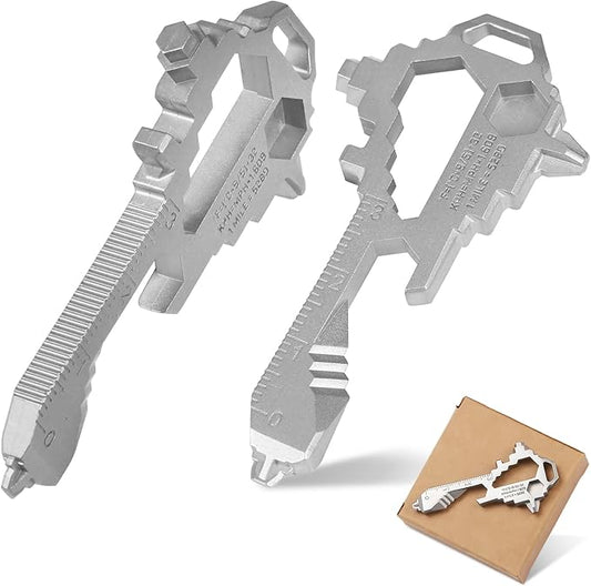 Herda Keychain Multitool – EDC Tool with 17+ Functions Gifts| Small Bottle Opener keychain with Screwdriver,Wrench,and Box Cutter for Travel,Outdoor,Everyday Use Stocking Stuffers Christmas–TSA Safe