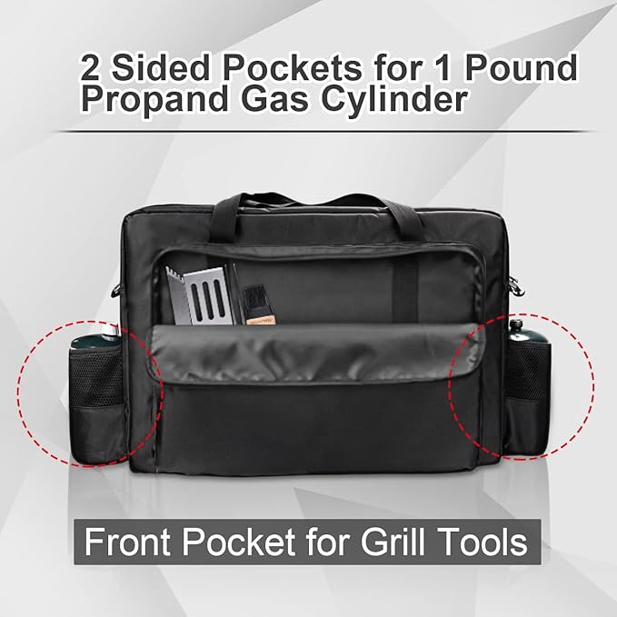 i frmmy Premium Camp Stove Carry Case with 0.4 inch Thicken Pearl Foam, Excellent Protection for Coleman 2-Burner Gas Stove