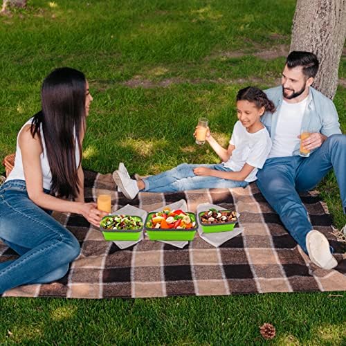 Guyuyii 4 Pack Collapsible Food Storage Containers with Lids - Image 6