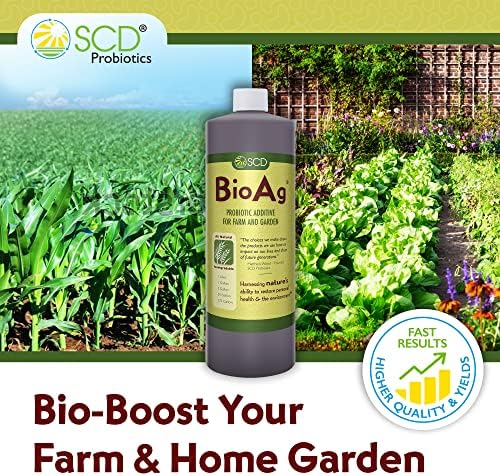 SCD Probiotics BioAg, Organic Farm & Garden Soil Builder Microbes - 4 Pack - Image 2