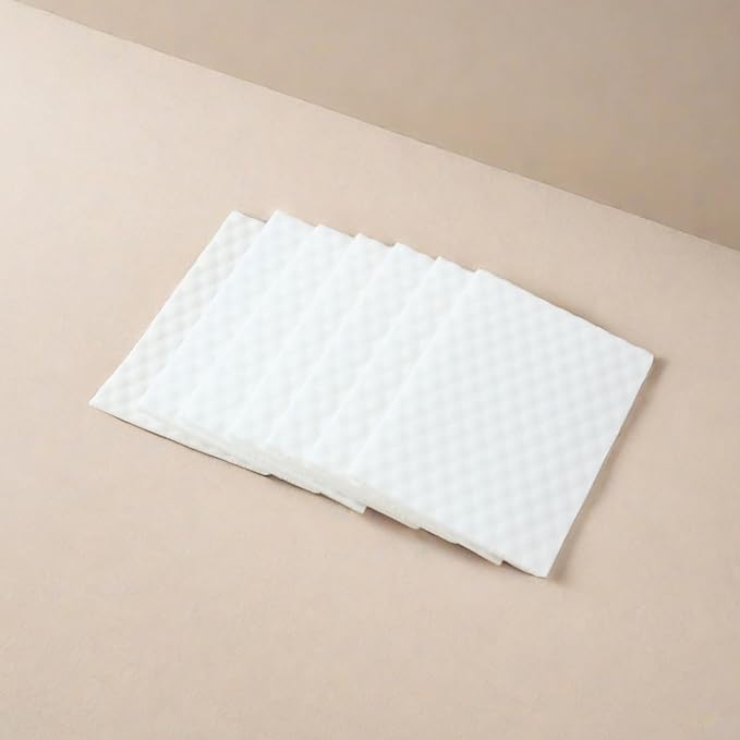 30PCS Sheets White Melamine Cleaning Sponge for Kitchen Shoe Furniture Bathroom Shower Cleaner(30PCS Sheets)