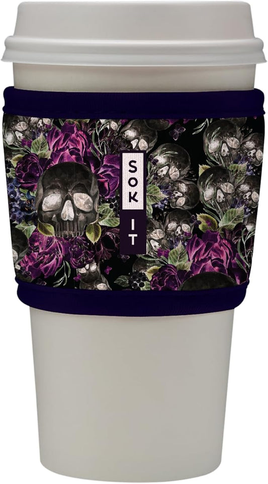 Sok It HotSok Coffee & Tea Reusable Insulated Neoprene Cup Sleeve (After Dark)