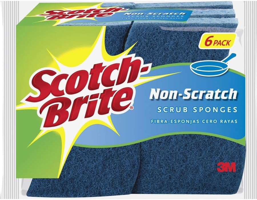 Scotch-Brite Non-Scratch Scrub Sponges by Scotch-Brite