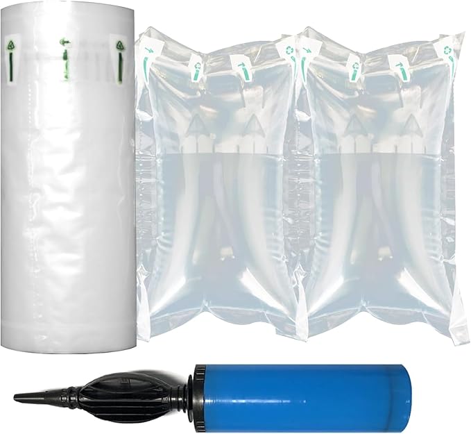 Air Pillows for Shipping, 120 Count Inflatable Air Bags for Packing Air Pockets for Packaging Moving Supplies Box Packing Filler Purse Shaper Alternative to Packing Peanuts, 4.72" * 7.87"