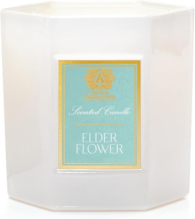Antica Farmacista Luxury Scent Candle - Decorative Home Candle - Long-Lasting & Premium Scented - Luxury Gift - Elderflower, 9 oz