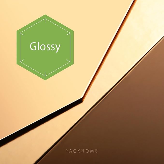 PACKHOME 6 Large Christmas Gift Boxes with Lids 13.5x9x4.1 Inches, Sturdy Collapsible Gift Boxes with Magnetic Closure for Xmas (Glossy Gold)