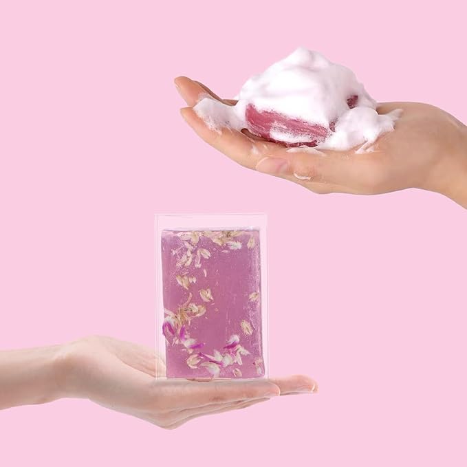 100PCS 3.5x2.36x1.2 Inch Clear Plastic Soap Boxes Packaging - Small Bakery Favor Boxes for Macarons, Cookies & Candies, Perfect for Homemade Soap Gifts, Wedding & Birthday Parties
