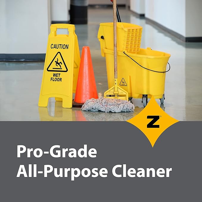 Pro-Grade All-Purpose Cleaner & Deodorizer - Deep Cleaning & Odor Eliminating Formula For Professional & Home Surfaces - 1 Gallon Concentrate - Lavender Breeze