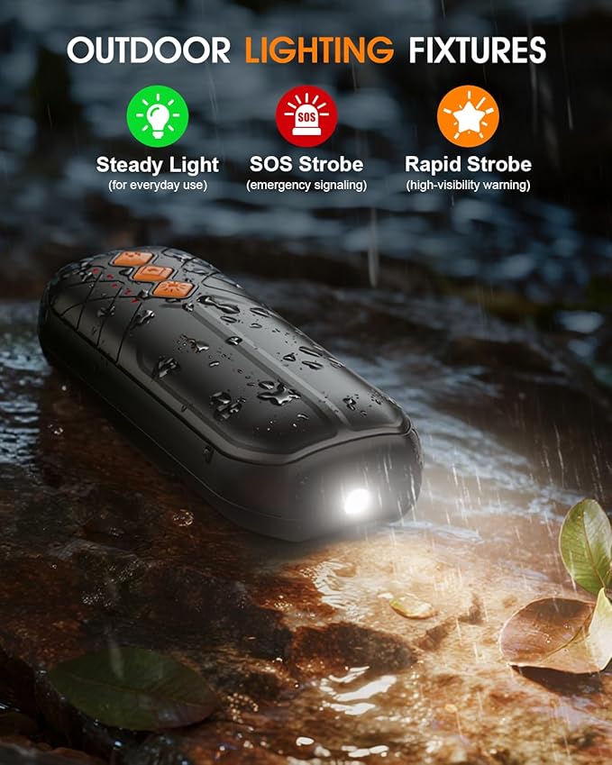 AI Hand Warmers Rechargeable 2 Pack - 6000mAh Electric Hand Warmer with LED Lights, 5-Temp Smart Control, Portable Pocket Heater, Gifts for Christmas, Outdoor, Hunting, Golf, Camping Accessories