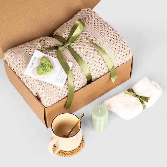 Self Care Gifts for Women Get Well Soon Gifts, Birthday Gifts Baskets Care Package for Women, Thinking of You Feel Better Inspirational Christmas Gifts for Mom Her Friend Sister Wife