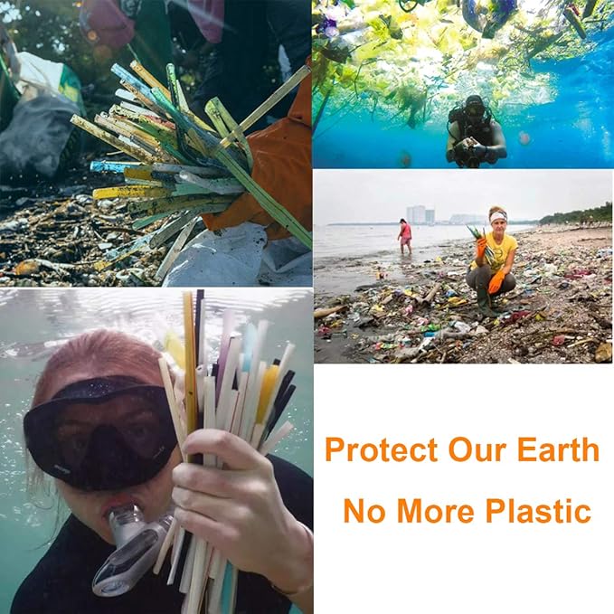 Metal Boba Straws Reusable Smoothies Straws 10" Stainless Steel Straw Angled Tips 0.5" 1/2 In Wide Straw for Jumbo Bubble Tea Milkshakes Milk Tea Tapioca Pearl With Silicone Tips Carry Bag Brush 2 Pcs