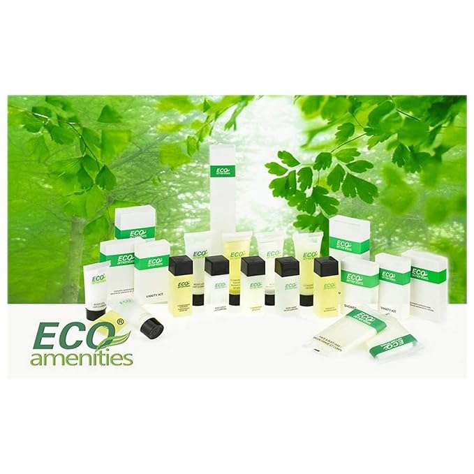 ECO amenities Travel Toothbrush & Toothpaste Kit - Individually Wrapped Disposable Toothbrushes - Peppermint Travel Toothpaste Tubes - Bulk Hotel Dental Kit - Pack of 1, Peppermint