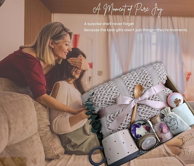 Thinking of You Gift Baskets for Women -Brithday Gift,Best Friend/Sister Gifts,/Self Care Package ,After Surgery, Sympathy Gifts, Get Well Soon Gift/ Grief /Bereavement /Miscarriage Gifts for Women