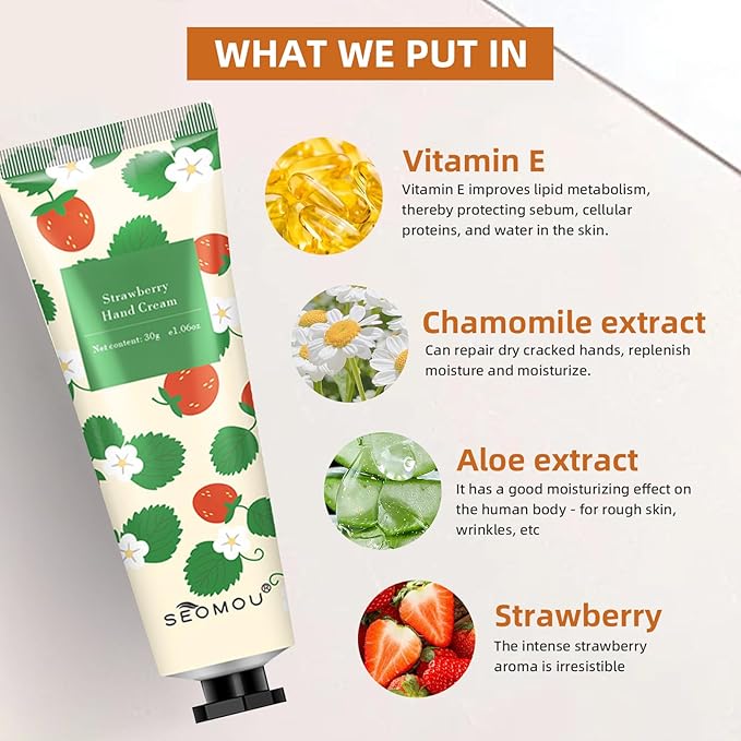 10 Pack Hand Cream Gifts Set for Women perfect as Christmas Stocking Stuffers for Adults includes Bulk Hand Lotion in Travel Size for Dry Hands ideal for Thank You and Appreciation Gifts 30g