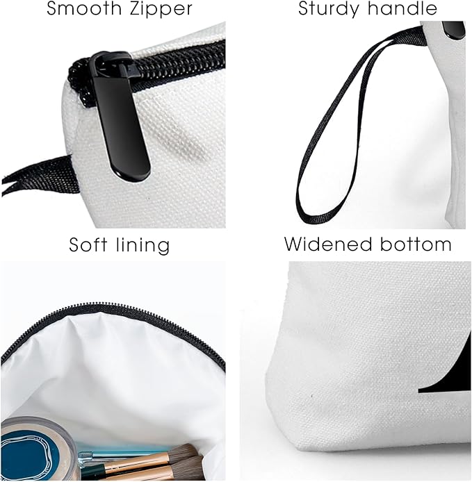Travel Gifts for Women International Travelers Friend Daughter Coworker World Travel Accessories Cosmetic Makeup Bag Christmas