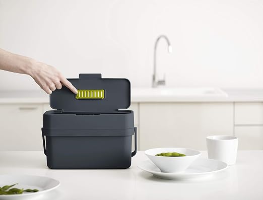 Joseph Joseph Compo Wall Mountable Compost Caddy, 1 Gallon - Image 5