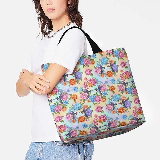 Travel Shopping Grocery Bag Reusable Work Beach Grocery Bags Soft Picnic Bags