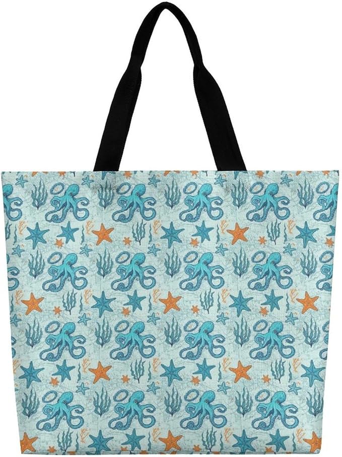 Travel Shopping Grocery Bag Reusable Work Beach Grocery Bags Soft Picnic Bags