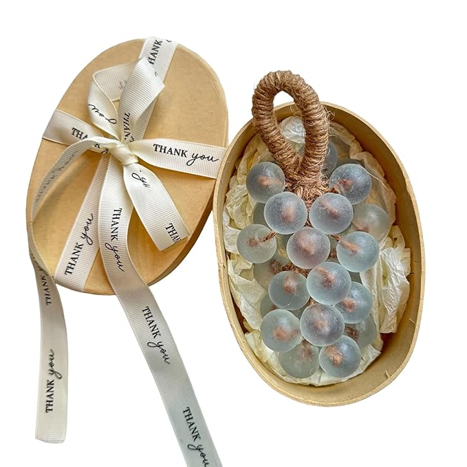 Handmade Grape Soap on a Rope, Natural Cold Process Cluster Soap Bar for Hand Wash and Bath, Decorative & Long Lasting Fragrance, Gift Set for Women Men (1, G)