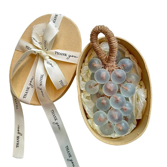 Handmade Grape Soap on a Rope, Natural Cold Process Cluster Soap Bar for Hand Wash and Bath, Decorative & Long Lasting Fragrance, Gift Set for Women Men (1, G)