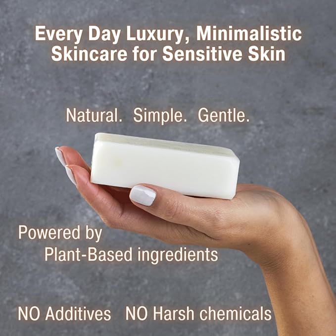 All Natural Rosemary Soap Bar (Pack of 2) – Natural Soap for Women and Men for Body, Face, and Hands | Handmade Bath Soaps | Coconut & Almond Oils with Shea Butter