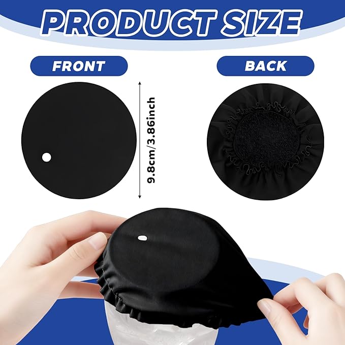 12 Pack Reusable Cup Covers for Alcohol Protection,Washable Elastic Drink Protector for Women,Party & Nightclub Safety Essentials