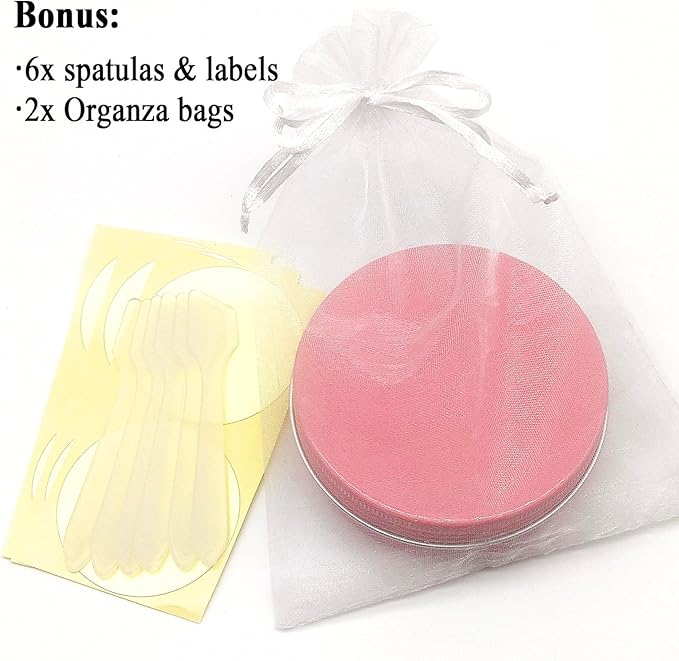 6pack 100ml Aluminum Tin Jars, 100 Gram Empty Travel Cosmetic Sample Containers with Screw Cap Lid, 100g Metal Tins Can Storage Travel Jars for DIY Crafts, Lip Balms, Face Cream, Candle, Tea