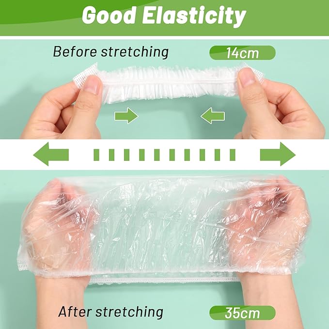 300Pcs Reusable Elastic Food Bowl Storage Covers, Sublaga Bowl Covers, Dish Plate Covers, Alternative to foil, Plastic Wrap,BPA Free