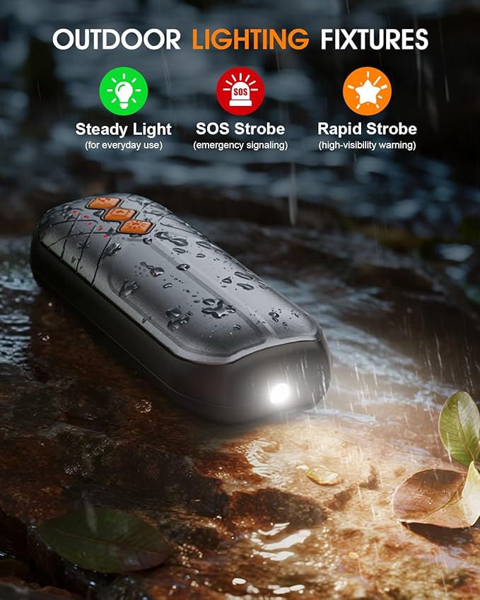 AI Hand Warmers Rechargeable 2 Pack - 6000mAh Electric Hand Warmer with LED Lights, 5-Temp Smart Control, Portable Pocket Heater, Gifts for Christmas, Outdoor, Hunting, Golf, Camping Accessories