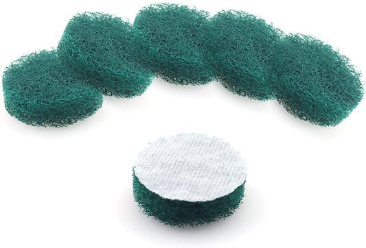 Heavy Duty Scour Pads, Non-Scratch Scrub Sponges, ULIFESTAR 5PCS Dish Scrubber Scouring Pads, Dual-Sided Reusable Household Scrub Pads for Dishes,Dish Cleaning Tool,Kitchen Scrubbers & Metal Grills