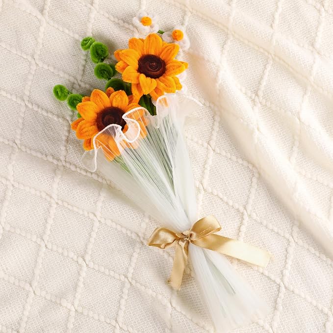 Sending Sunshine Sunflower, Thinking of You Care Package, Gift Baskets for Her, Unique Birthday Gifts for Women, Best Friend Birthday Gifts Set, Get Well Soon Gift Box, Christmas gifts
