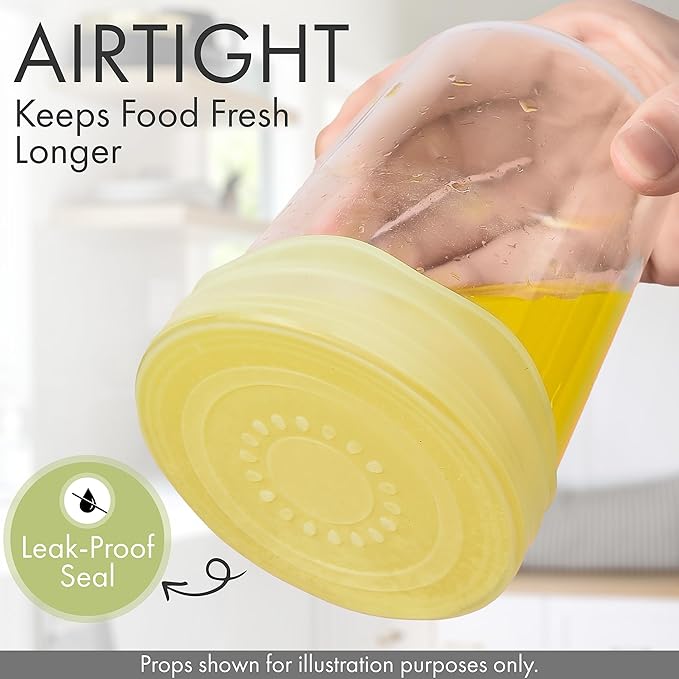 Reusable Silicone Food Covers– 6‐Piece