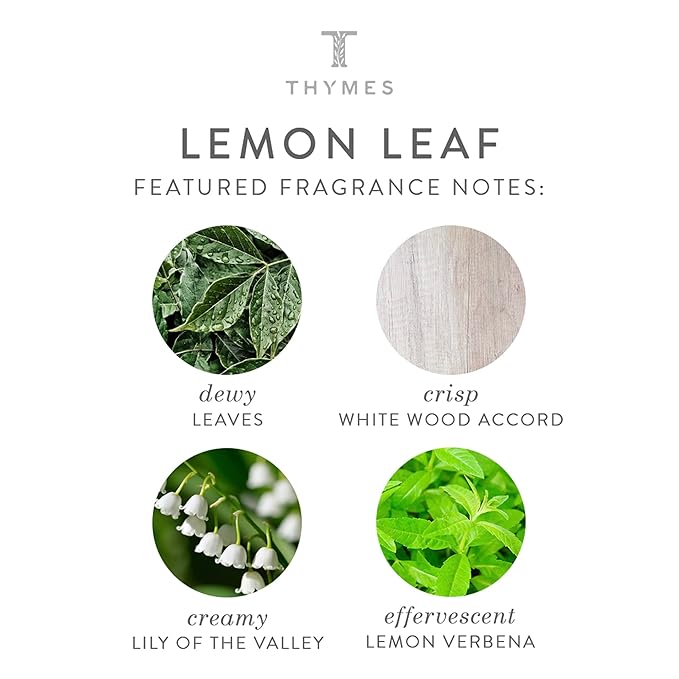 Thymes Hand Wash - 15 Fl Oz - Lemon Leaf