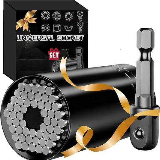 Christmas Stocking Stuffers Gifts for Adults Men Dad, Super Universal Socket Tools White Elephant Christmas Gifts for Who Have Everything Dad Boyfriend Husband Tools for Cool Gadgets