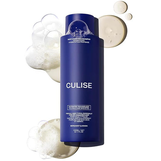 Korean Hair Care Deep Hydrating Shampoo for Dry Damaged Color Treated Hair - Moisturizing, Strenghtening - Rice Water, Caffeine, Argan Oil, Probiotics, Hyaluronic Acid, Turmeric, Sulfate Free