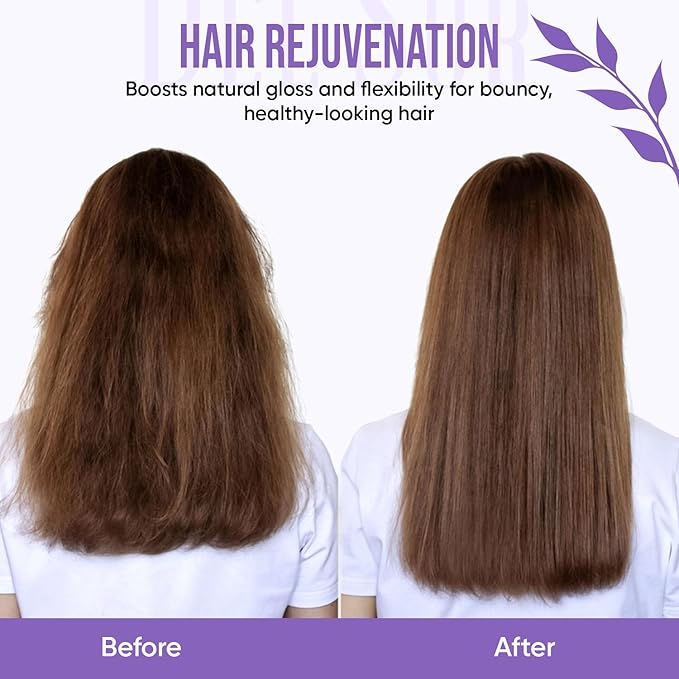 DEL SUR Hair Repair Shampoo and Conditioner Set | 16 fl oz Each | with Camellia Japonica, Amino Acids, Biotin & Argan Oil | Moisturizing Strength & Damage Repair for Dry, Damaged Hair