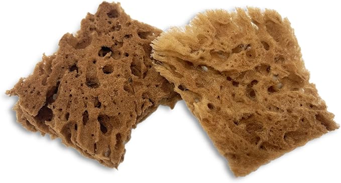 Lullingworth® Artist Natural Sea Sponges: Unbleached 10 Pack 2"-4" Value Set; Creative Art, Faux Painting Effects, Watercolor, Texturing, Marbling, Clay, Pottery, Ceramics, Crafts & Hobbies