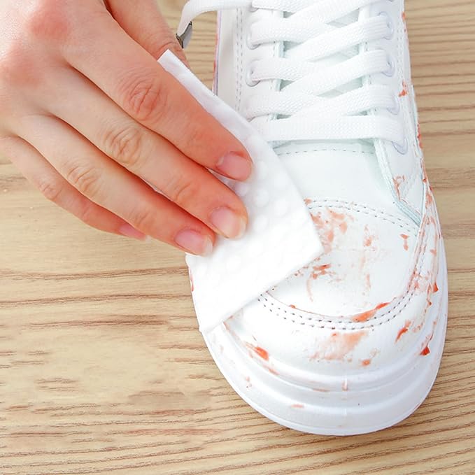 30PCS Sheets White Melamine Cleaning Sponge for Kitchen Shoe Furniture Bathroom Shower Cleaner(30PCS Sheets)