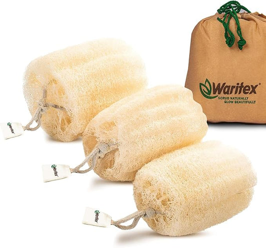 EcoRipple Natural Loofah Sponges