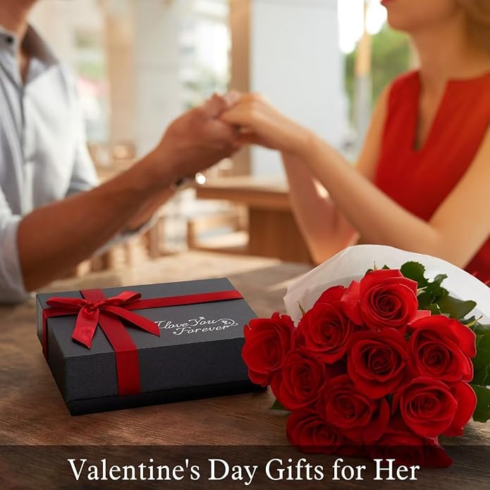 Iefil Christmas Gifts for Women Her - 925 Sterling Silver Heart Initial Necklaces, Anniversary Birthday Gifts, Women Jewelry Gift for Wife Girlfriend Mom Daughter Her