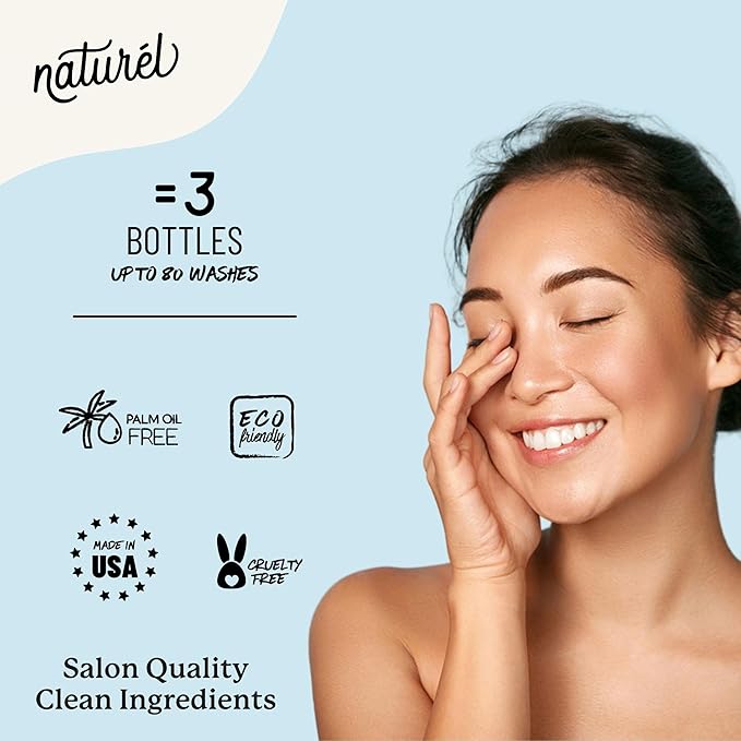 NATURL Soothe Shampoo and Conditioner Bar Set with Peppermint, Lime, and Tea Tree Oil for Dry Scalp, Dandruff Relief, Vegan, Cruelty Free, Zero Waste, Made in USA