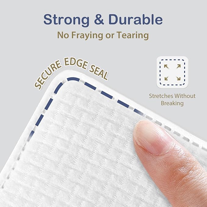 Ourmed Life Large Cotton Pads for Face, Soft & Lint-Free Cotton Rounds with Pressed Seam Design, Durable Facial Cleansing Squares for Face, Ideal Makeup Remover Pads, 3x3 Inch, 60 Count