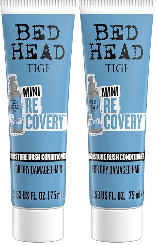 Bed Head by TIGI Recovery Conditioner, Travel Mini, 2.53 fl oz (Pack of 2)